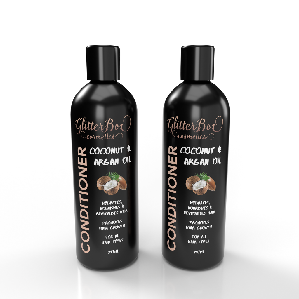 Coconut & Argan Oil Conditioner - 237ml (Twin Pack)-MyGlitterBox