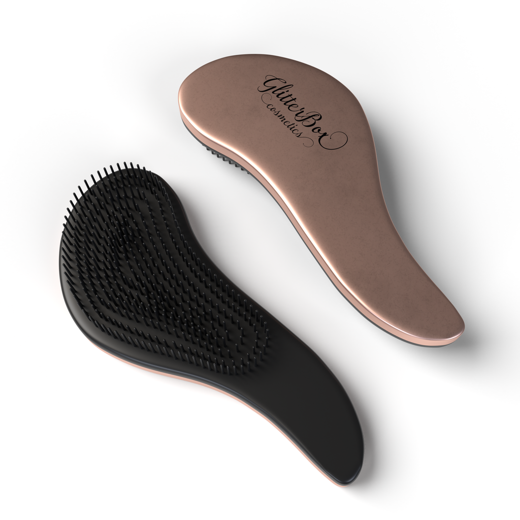 Detangle Hair Brush - Rose Gold-MyGlitterBox