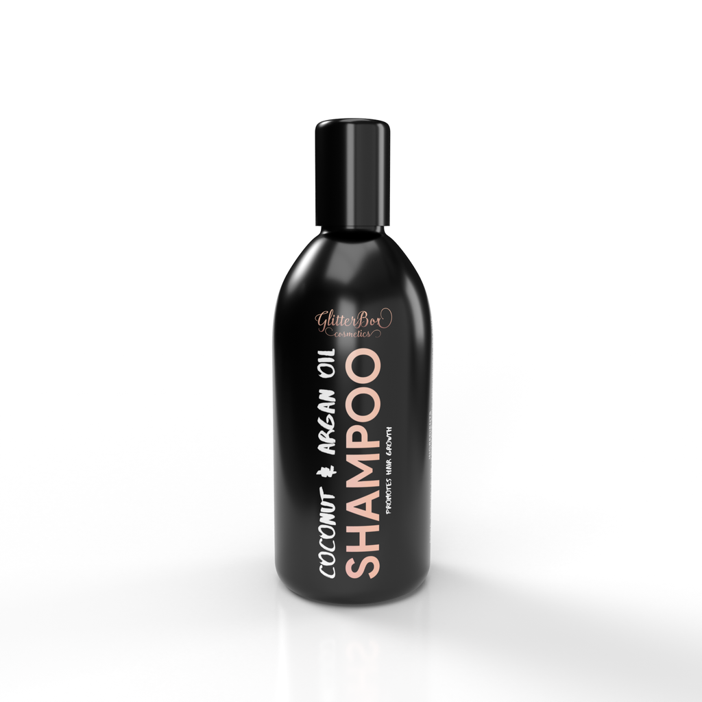 Coconut & Argan Oil Shampoo - 100ml Travel Size-MyGlitterBox