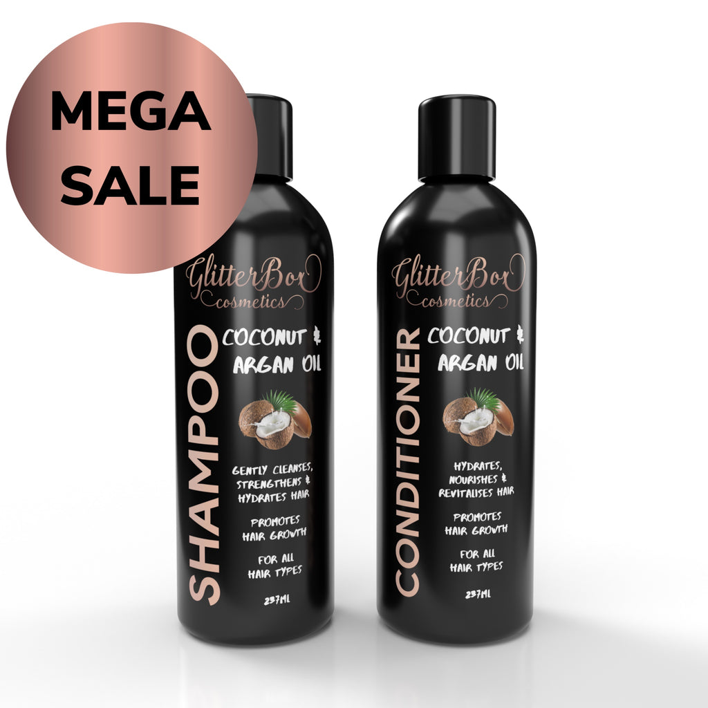 Coconut & Argan Oil Shampoo & Conditioner Duo
